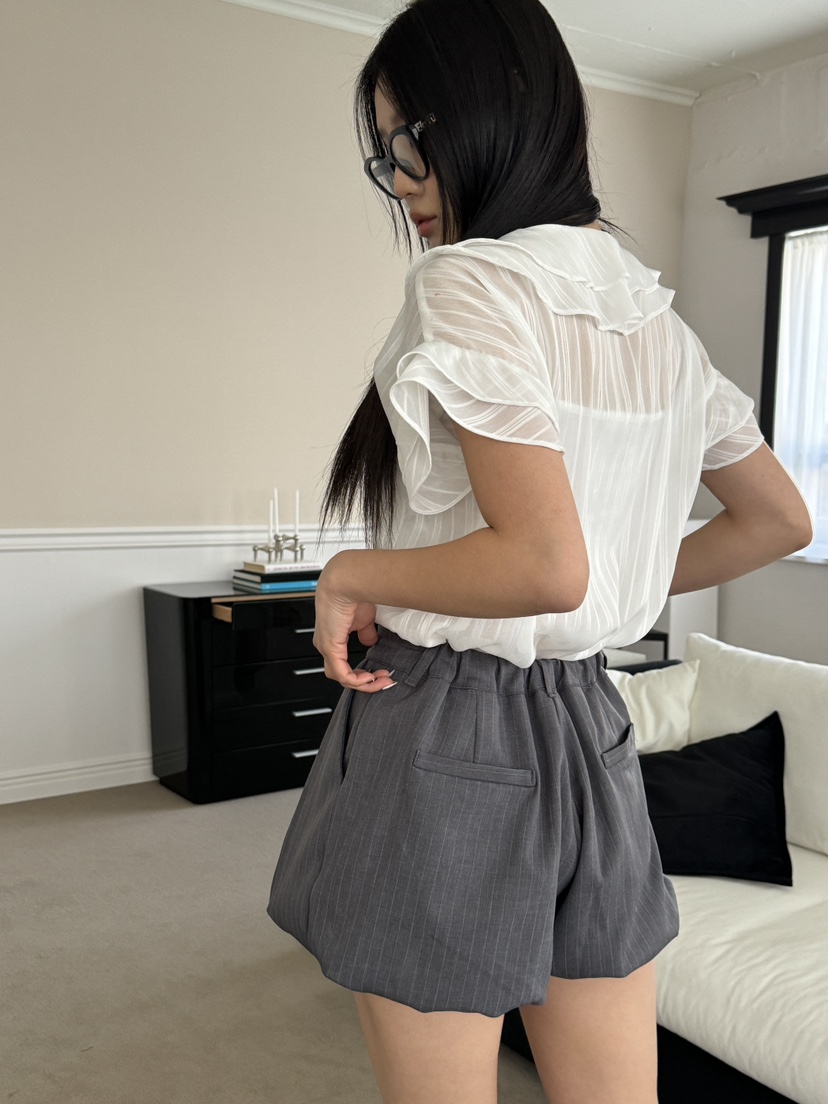 TRIPLE SEVEN韓國㊣直郵東大門代購女裝新品人氣襯衫蕾絲衫TRIPLE SEVEN襯衫/蕾絲衫