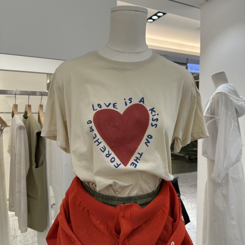 URBANSTORY/REMAKING韓國直郵㊣女裝新品時尚25春夏熱賣T恤Remaking/URBANSTORYT恤圖色4