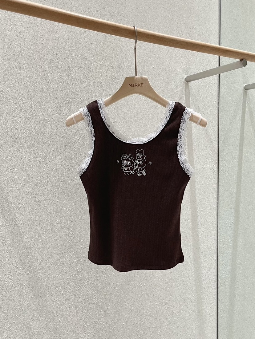 MARKE-P韓國直郵㊣東大門實拍女裝新品推薦人氣時尚吊帶背心MARKE-P吊帶/背心圖色3