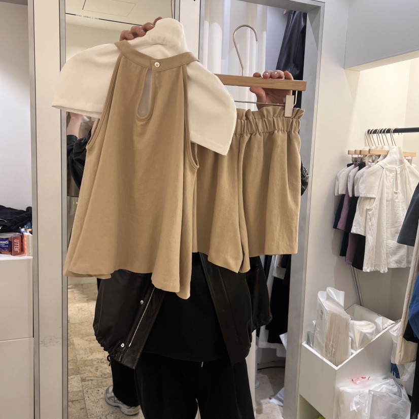 A Flan韓國㊣直郵東大門代購女裝新品熱賣休閑25春夏套裝套裝AFN/A Flan套裝