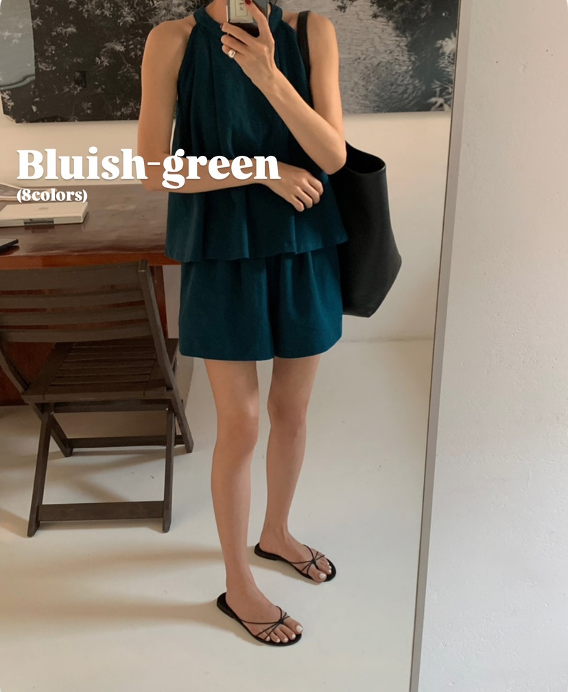 A Flan韓國㊣直郵東大門代購女裝新品熱賣休閑25春夏套裝套裝AFN/A Flan套裝圖色7