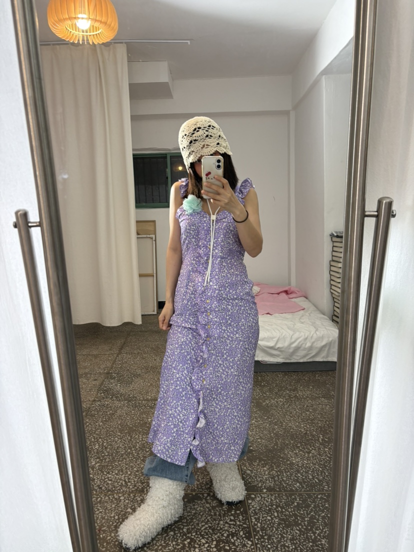 PLATFORM-L直郵韓國代購㊣女裝新款熱賣推薦人氣連衣裙復古PLATFORM連衣裙