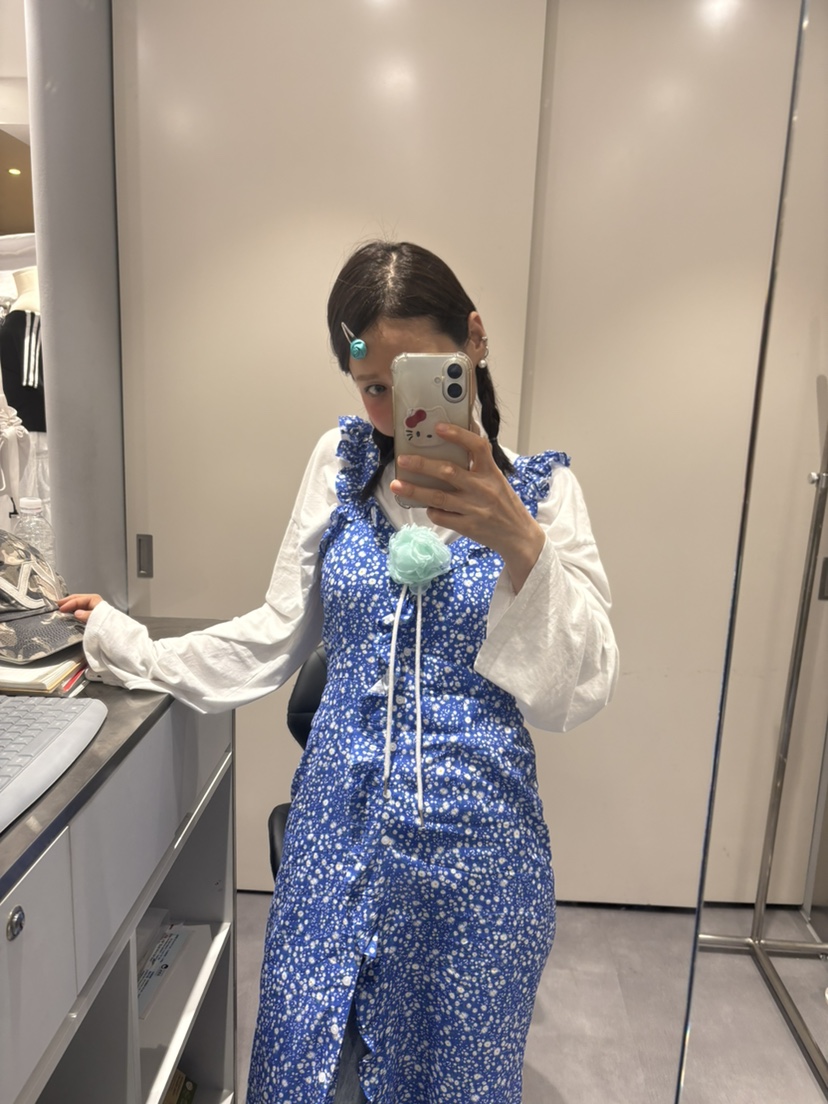 PLATFORM-L直郵韓國代購㊣女裝新款熱賣推薦人氣連衣裙復古PLATFORM連衣裙