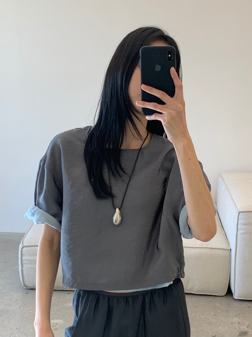FAVE直郵韓國代購㊣女裝新款時尚人氣推薦25春夏襯衫蕾絲衫FAVOURITE襯衫/蕾絲衫