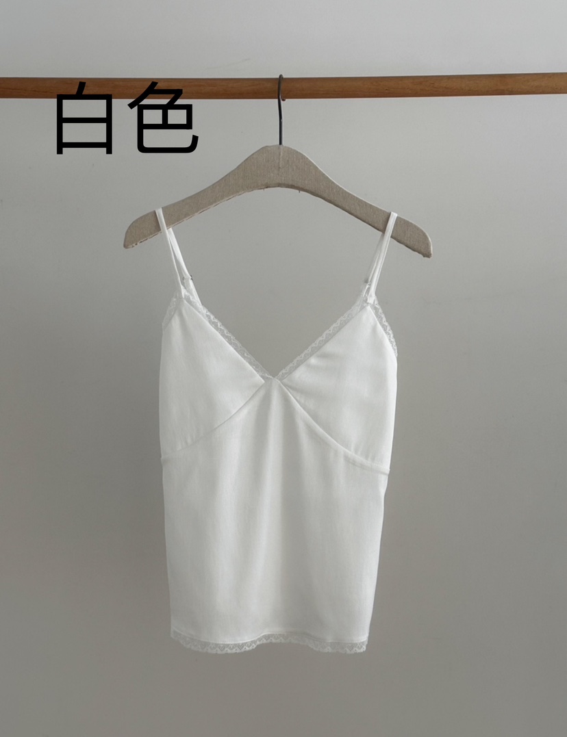 SORBET東大門直郵女士新款職業真品休閑熱賣人氣時尚吊帶背心SORBET/flat white吊帶/背心圖色2