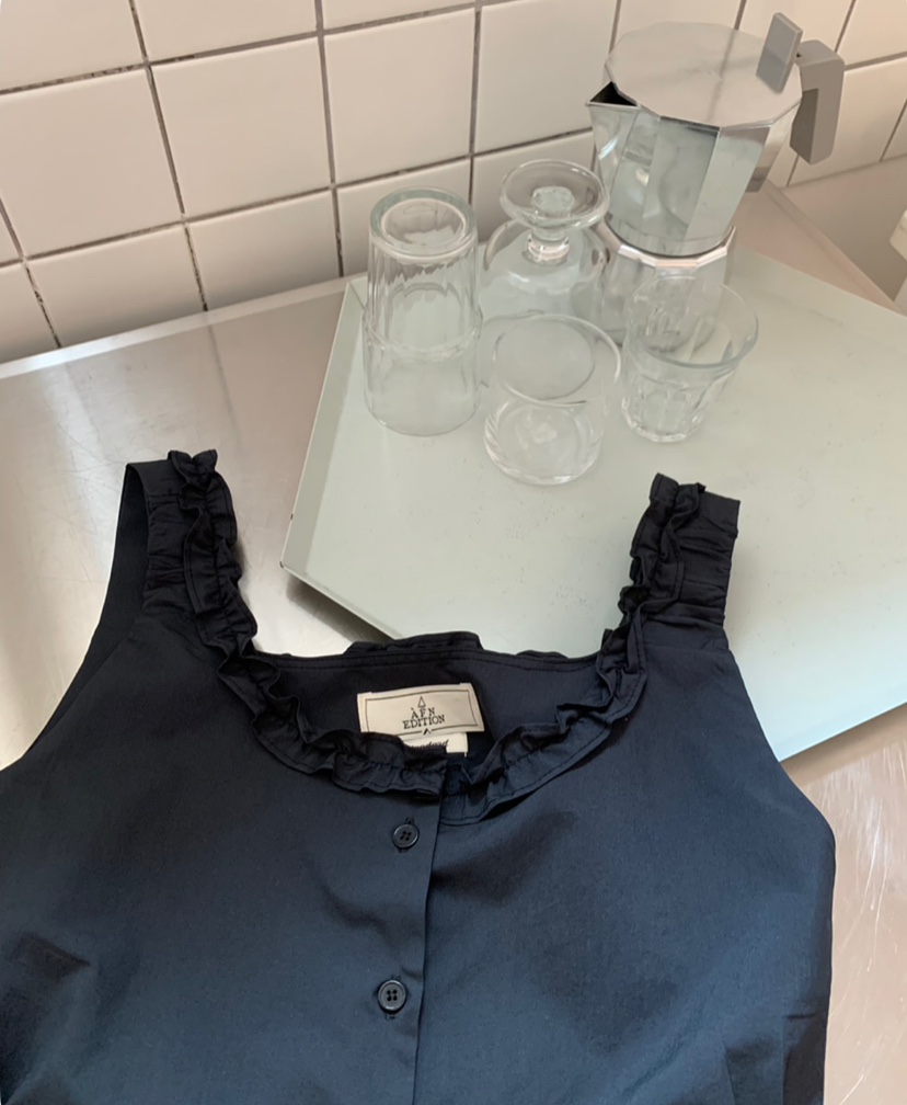 A Flan韓國代購女士新品熱賣25春夏職業人氣推薦時尚吊帶背心AFN/A Flan吊帶/背心
