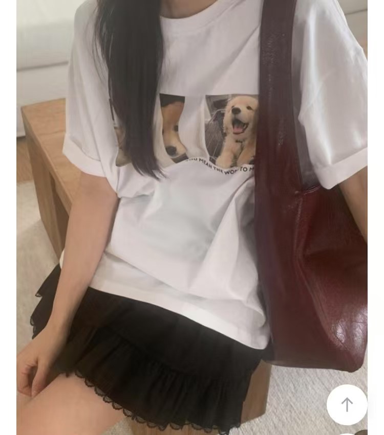RAY_COMPANY東大門直郵女士新款25春夏時尚熱賣休閑真品T恤RAY_COMPANYT恤