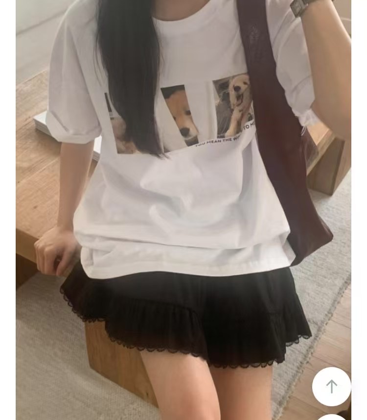 RAY_COMPANY東大門直郵女士新款25春夏時尚熱賣休閑真品T恤RAY_COMPANYT恤
