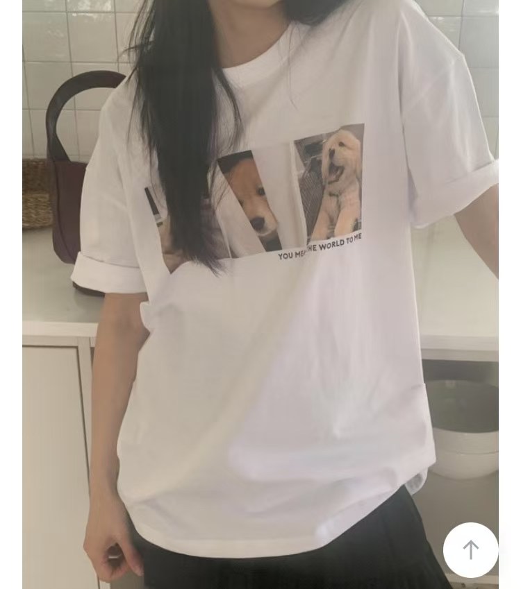 RAY_COMPANY東大門直郵女士新款25春夏時尚熱賣休閑真品T恤RAY_COMPANYT恤圖色2