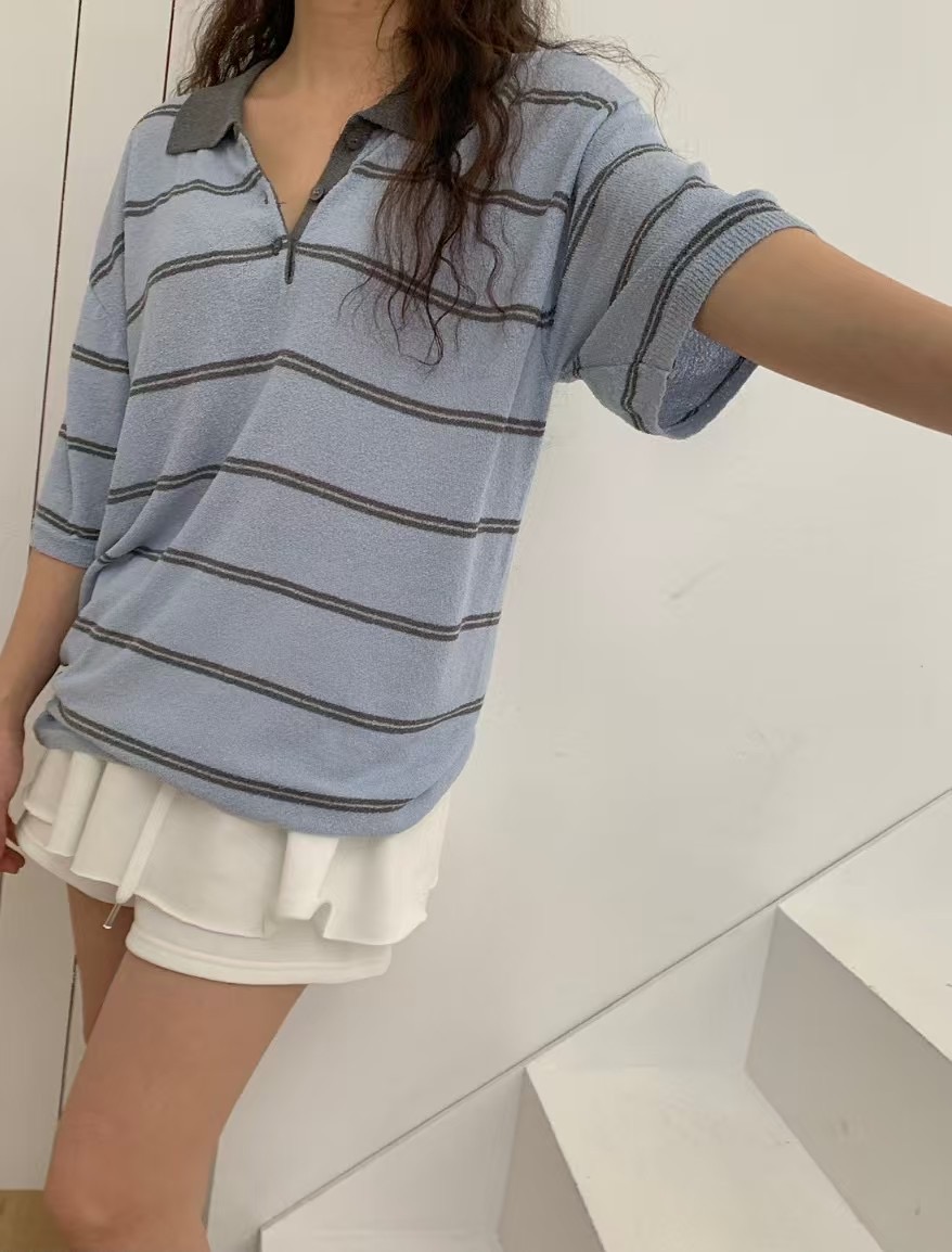MONMOUTH韓國代購女裝新款真品休閑人氣推薦25春夏時尚針織衫MONMOUTH針織衫