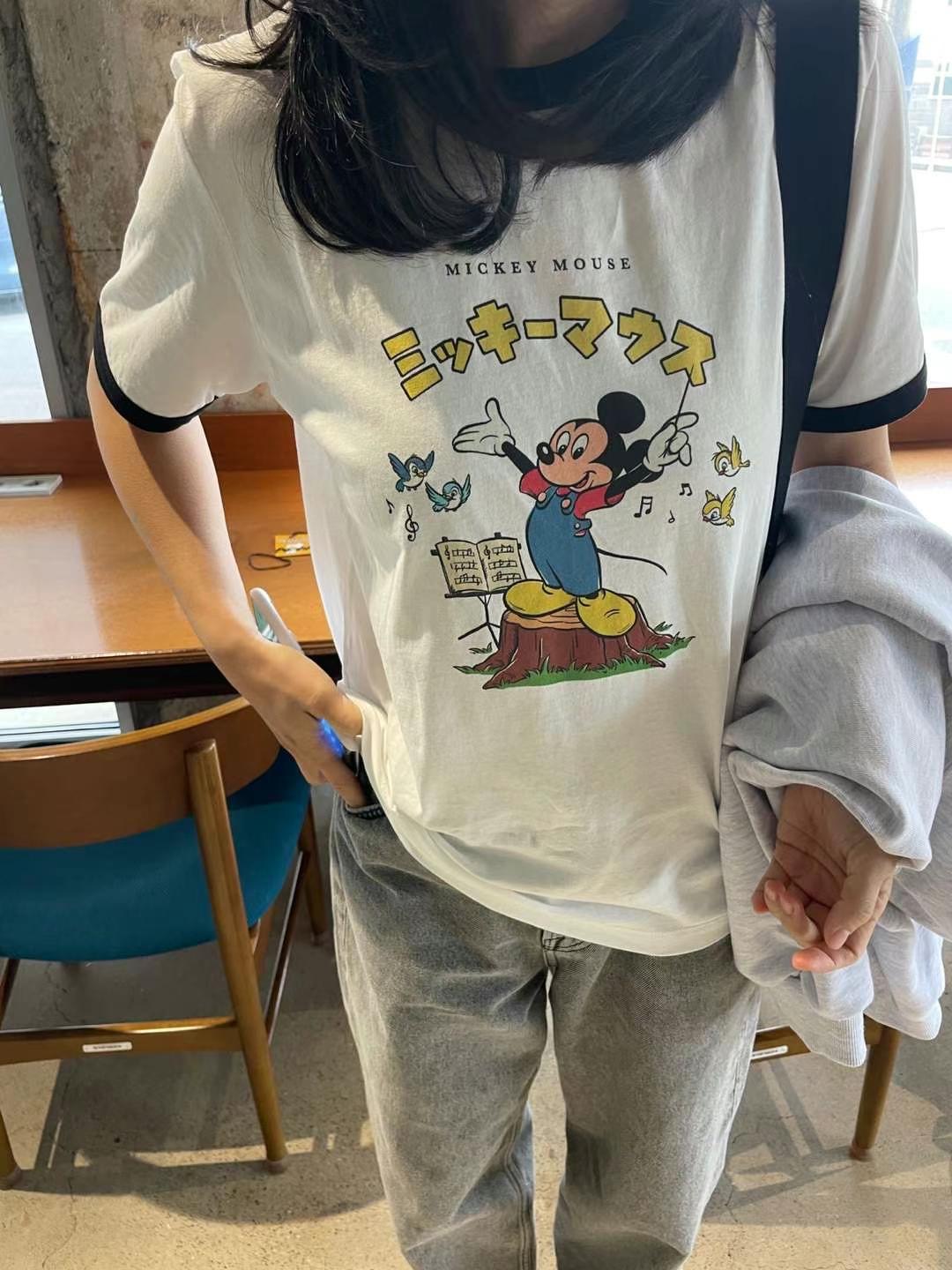 4PI東大門實拍女士新品推薦職業熱賣真品休閑時尚25春夏T恤4PIT恤圖色1