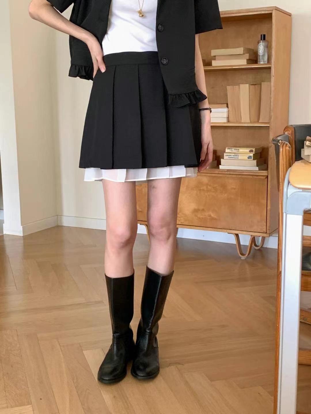 SALT.B韓國直郵女裝新款人氣熱賣時尚休閑真品推薦25春夏短裙SALT.B短裙