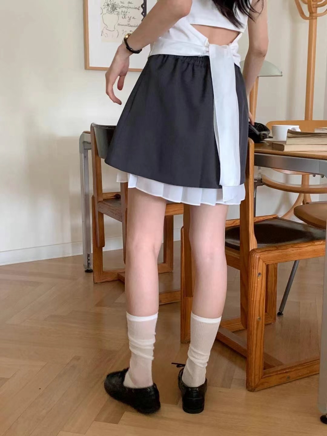 SALT.B韓國直郵女裝新款人氣熱賣時尚休閑真品推薦25春夏短裙SALT.B短裙
