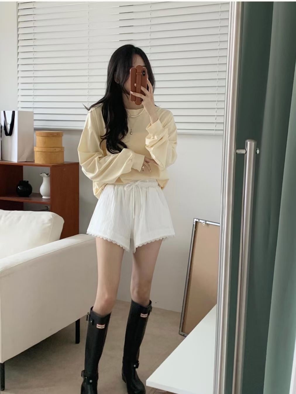 WEARME東大門代購女士新品時尚真品休閑推薦熱賣人氣25春夏短褲WEARME短褲