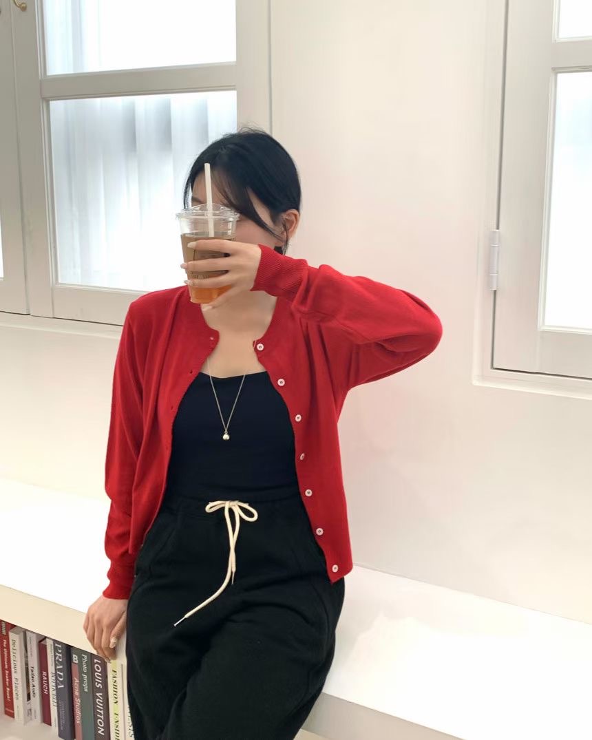 WEARME韓國代購女裝新款真品休閑人氣時尚職業推薦針織衫柔軟WEARME針織衫