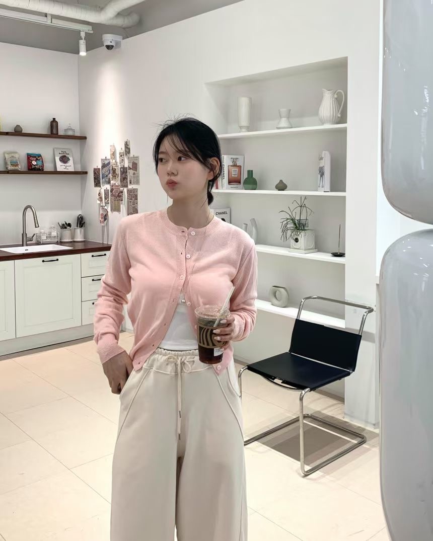 WEARME韓國代購女裝新款真品休閑人氣時尚職業推薦針織衫柔軟WEARME針織衫圖色2