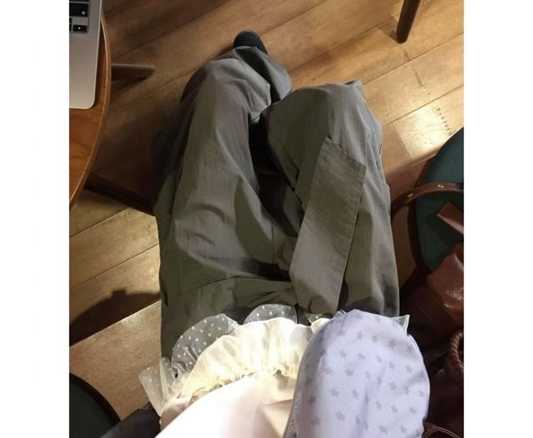 RAY_COMPANY韓國代購女裝新品熱賣25春夏休閑人氣真品休閑褲RAY_COMPANY休閑褲