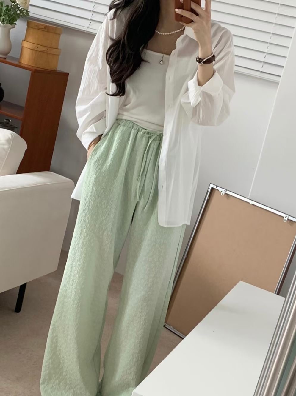 WEARME東大門代購女裝新品真品熱賣時尚推薦人氣職業休閑褲WEARME休閑褲圖色3
