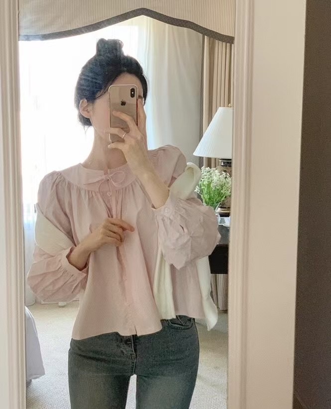 RAY_COMPANY東大門實拍女裝新品熱賣推薦時尚真品襯衫蕾絲衫RAY_COMPANY襯衫/蕾絲衫