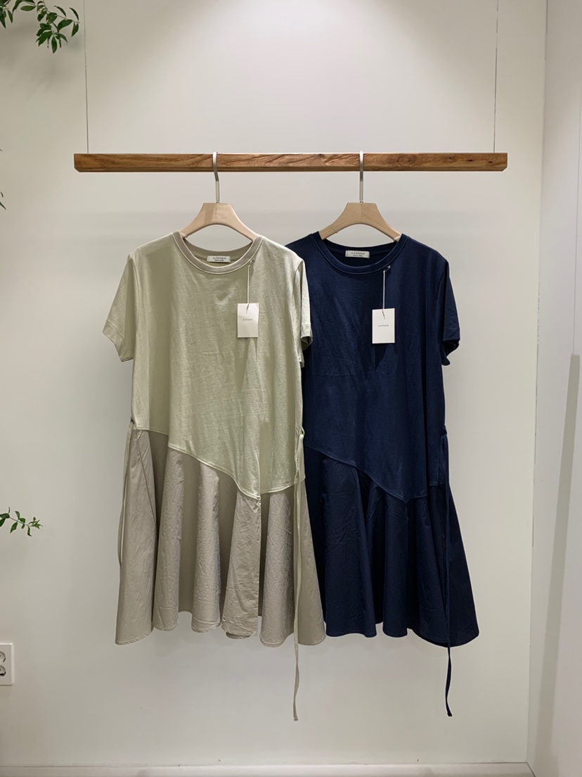 A P-STUDIO東大門直郵女裝新品25春夏推薦真品休閑連衣裙A P-STUDIO連衣裙