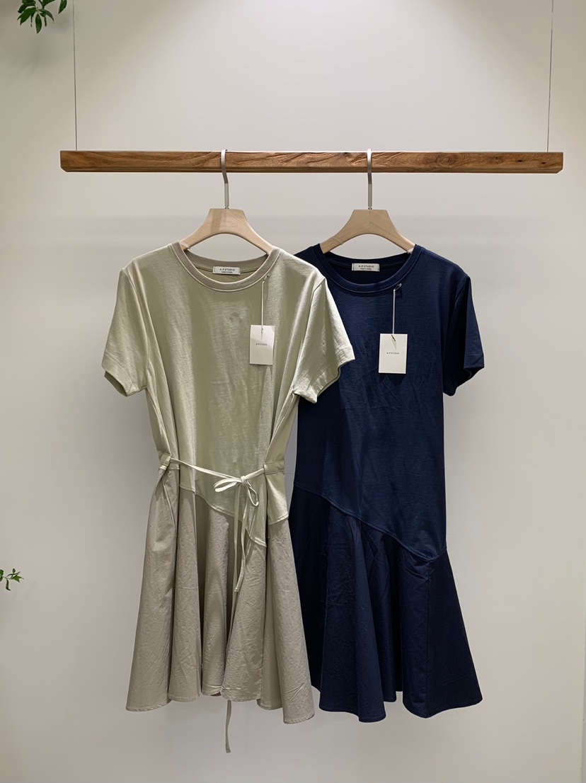 A P-STUDIO東大門直郵女裝新品25春夏推薦真品休閑連衣裙A P-STUDIO連衣裙