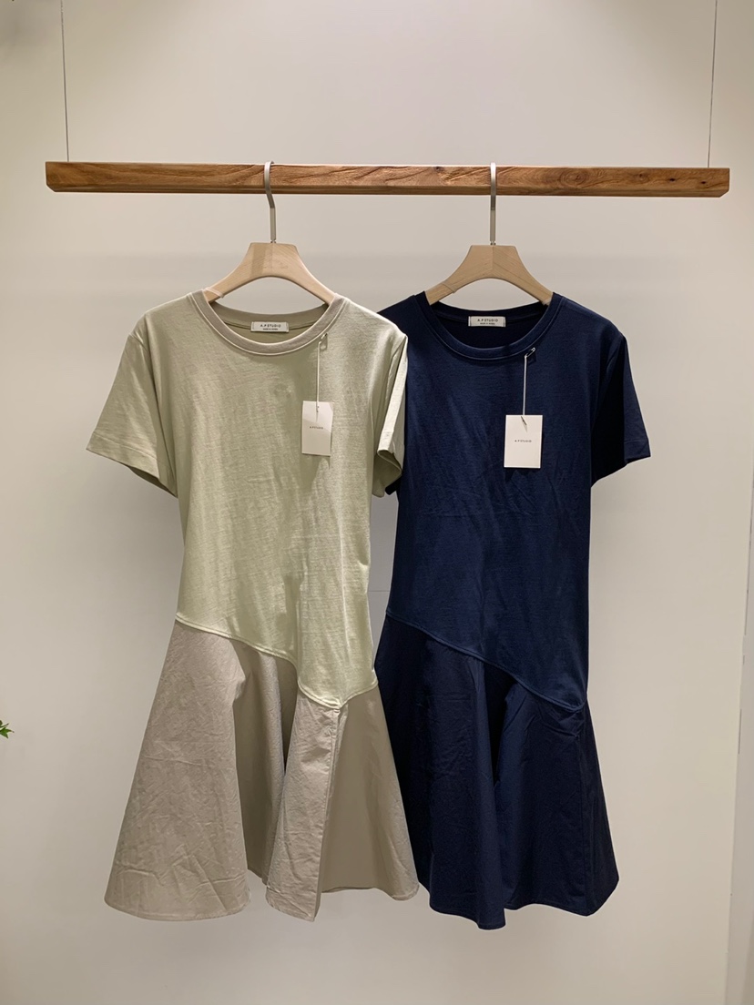A P-STUDIO東大門直郵女裝新品25春夏推薦真品休閑連衣裙A P-STUDIO連衣裙