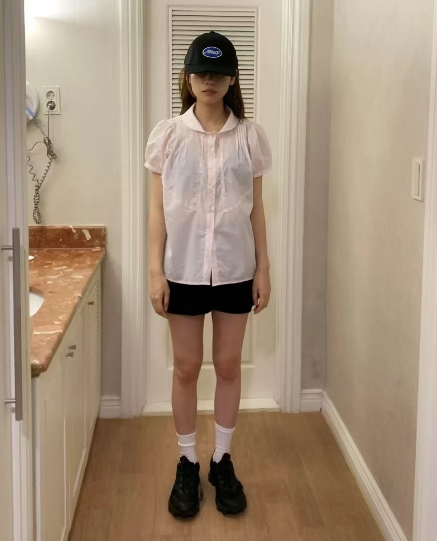 MONMOUTH韓國代購女裝新款職業25春夏休閑推薦真品襯衫蕾絲衫MONMOUTH襯衫/蕾絲衫
