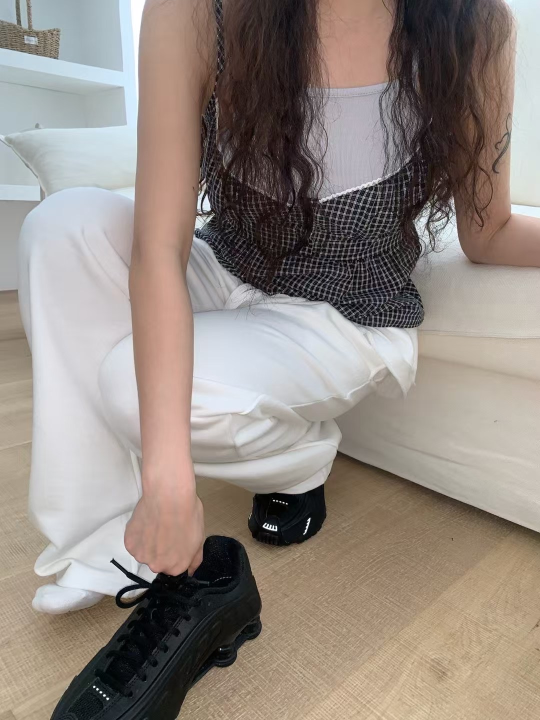 MONMOUTH韓國代購女裝新款時尚真品熱賣推薦職業休閑吊帶背心MONMOUTH吊帶/背心