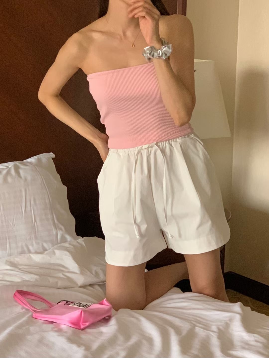 WEARME東大門代購女裝新品推薦時尚熱賣25春夏休閑人氣短褲WEARME短褲
