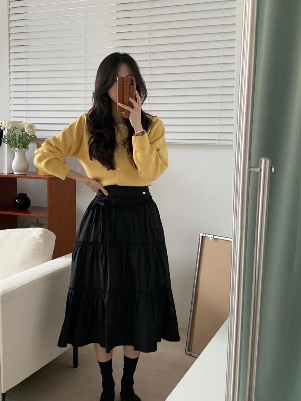 WEARME東大門直郵女士新款推薦職業人氣真品熱賣休閑25春夏長裙WEARME長裙