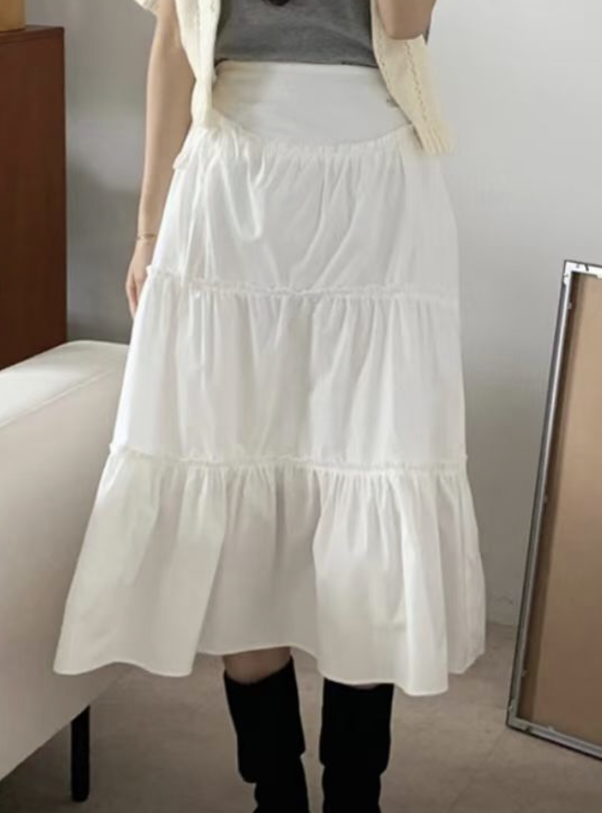 WEARME東大門直郵女士新款推薦職業人氣真品熱賣休閑25春夏長裙WEARME長裙