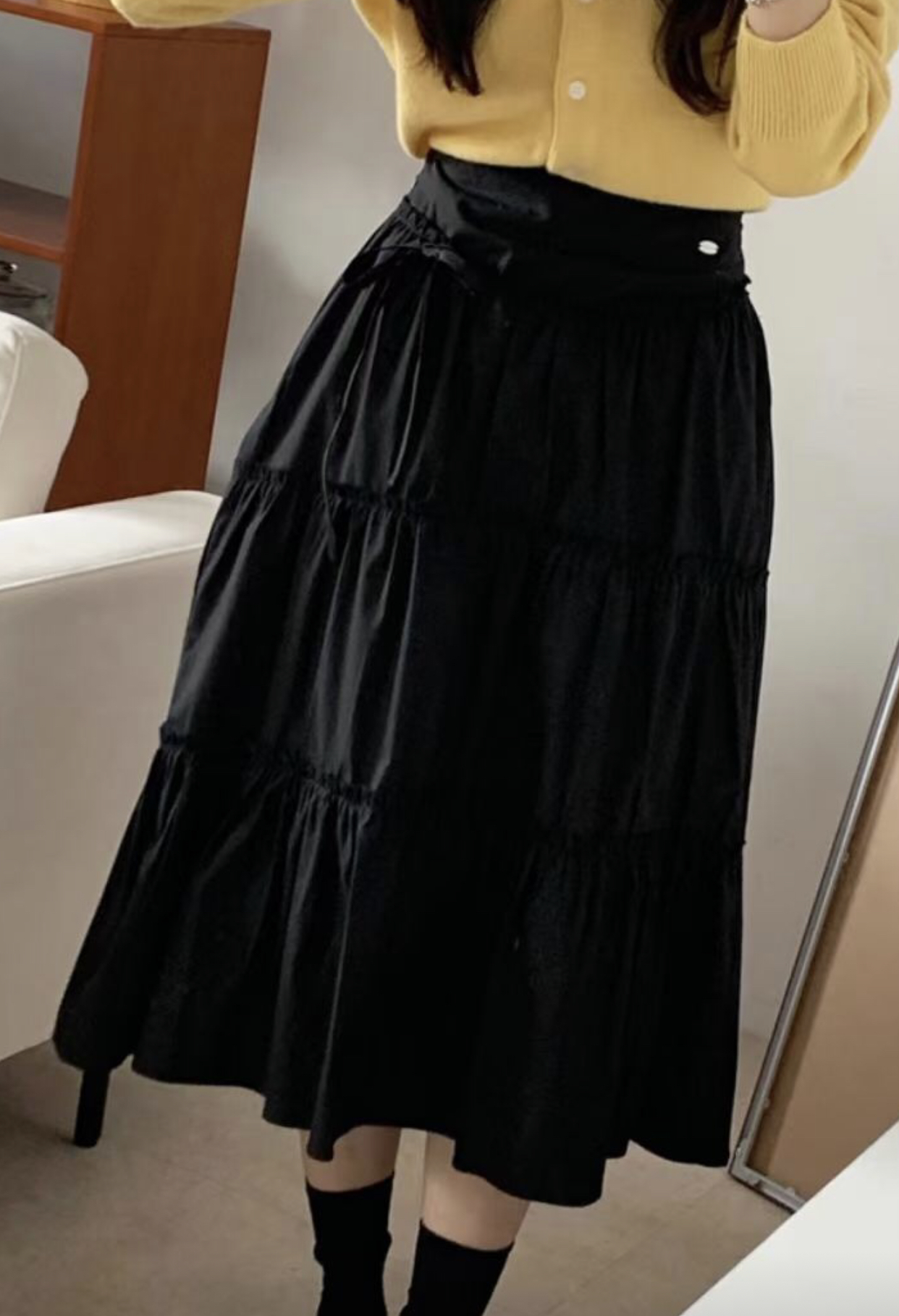 WEARME東大門直郵女士新款推薦職業人氣真品熱賣休閑25春夏長裙WEARME長裙圖色2