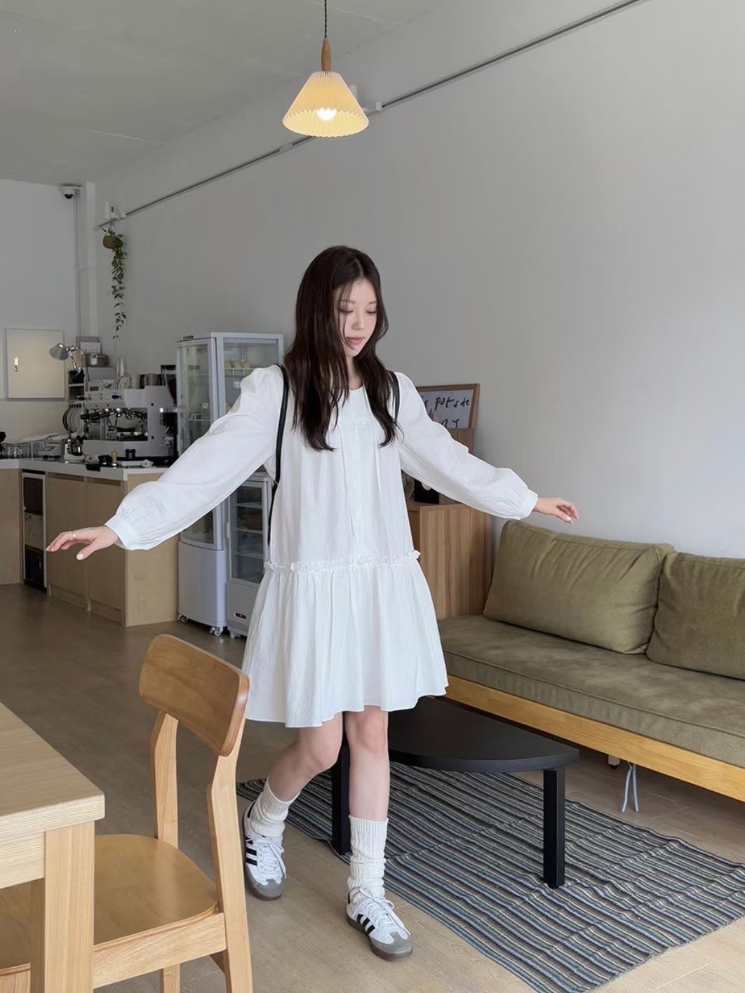 WEARME韓國直郵女士新款時尚人氣真品職業熱賣休閑25春夏連衣裙WEARME連衣裙