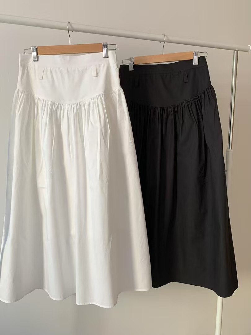 MONMOUTH東大門代購女裝新品真品25春夏熱賣休閑時尚職業長裙MONMOUTH長裙