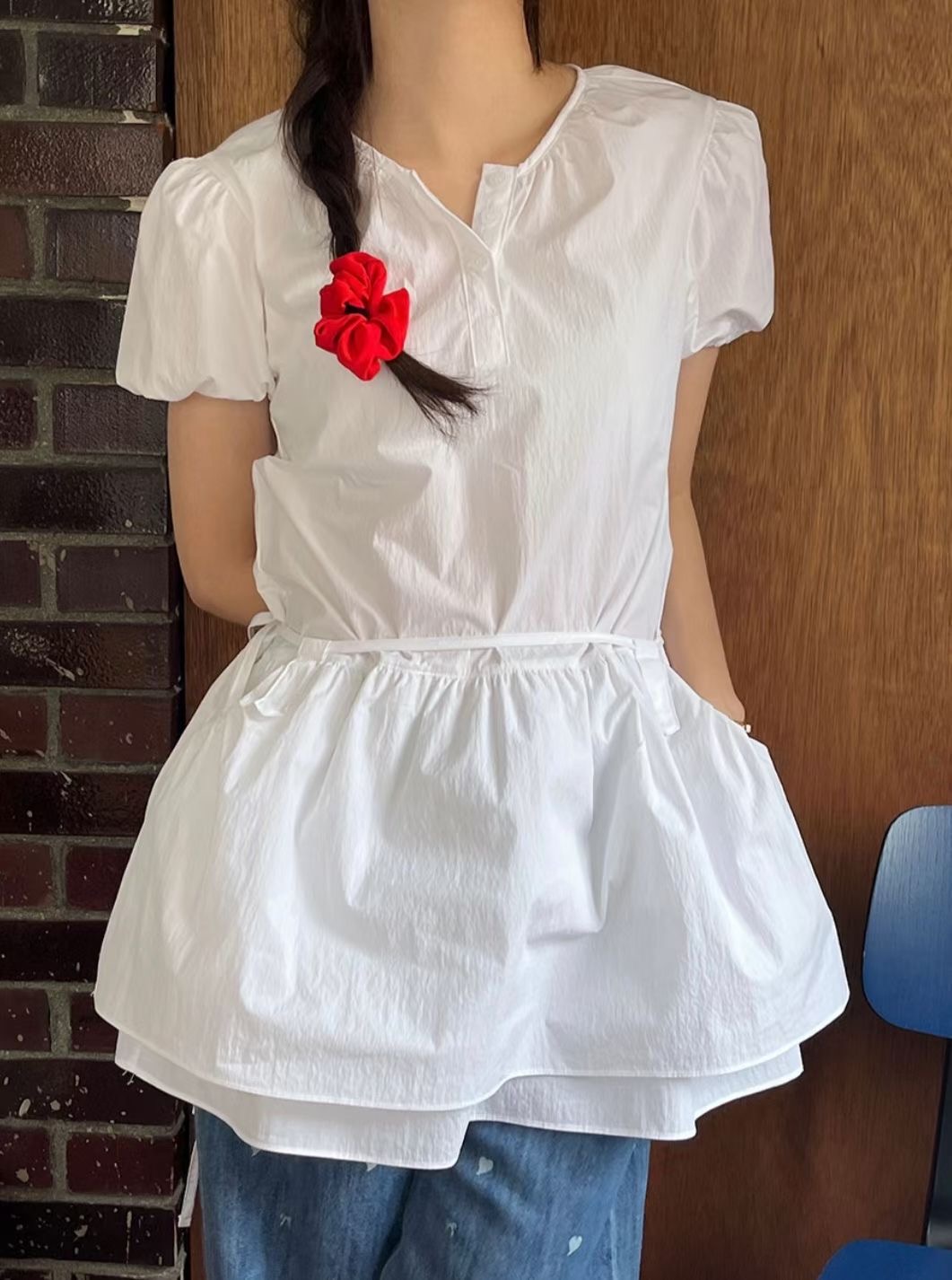 WEARME東大門直郵女士新款真品時尚休閑職業熱賣推薦連衣裙WEARME連衣裙圖色1