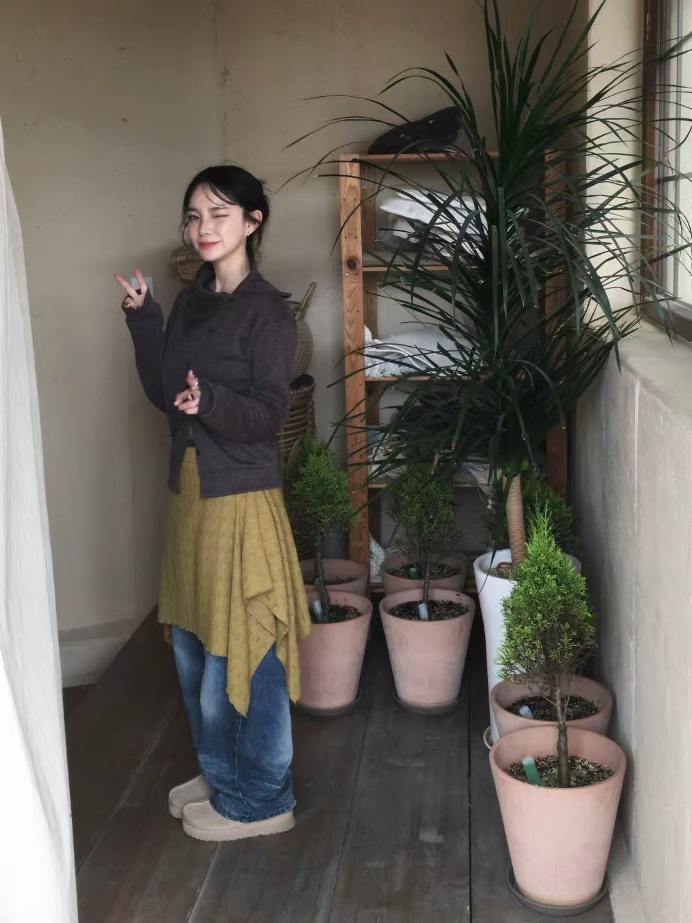 I I韓國直郵女士新品休閑25春夏真品職業人氣推薦熱賣針織衫ITSSONG針織衫