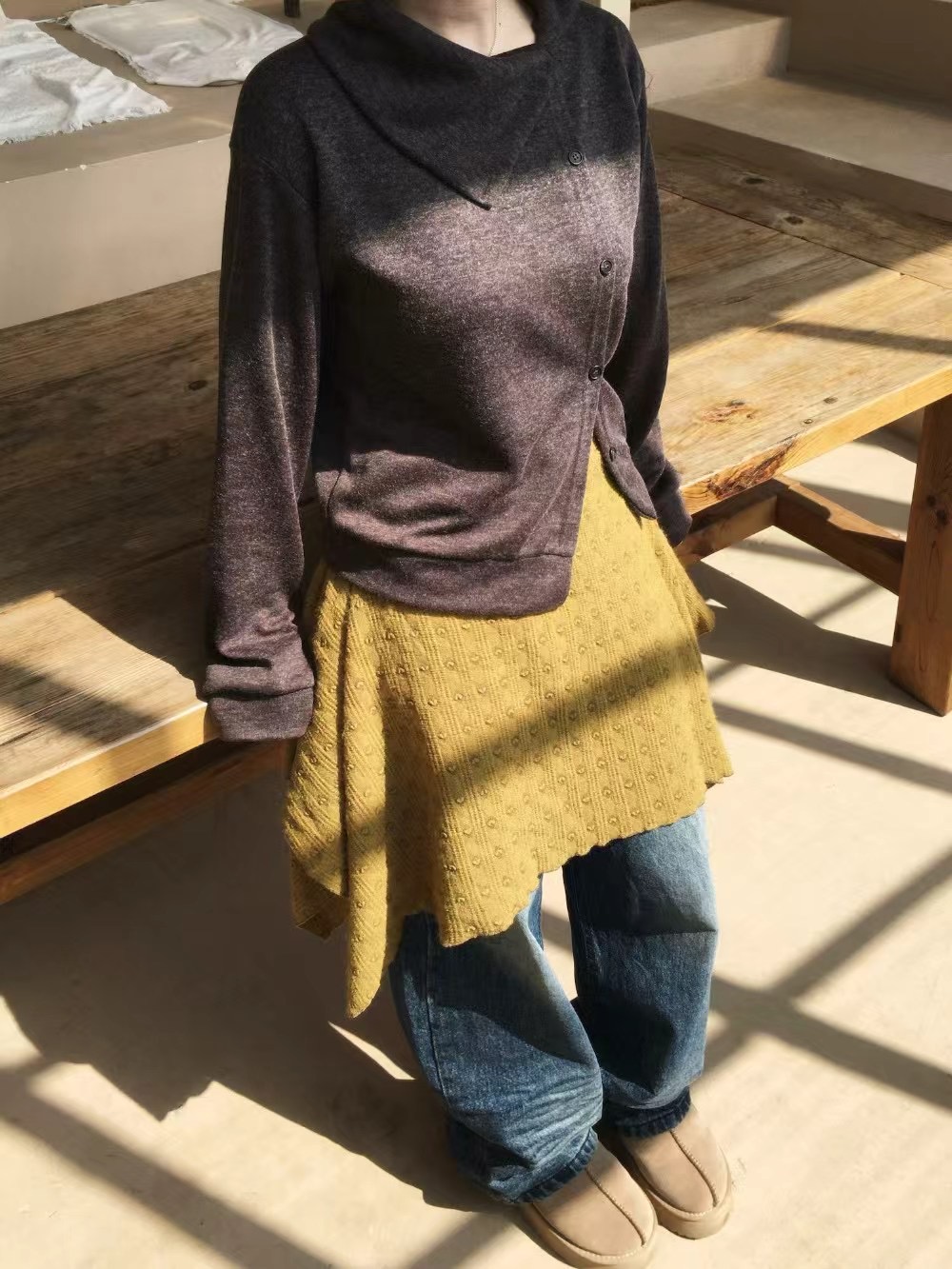I I韓國直郵女士新品休閑25春夏真品職業人氣推薦熱賣針織衫ITSSONG針織衫