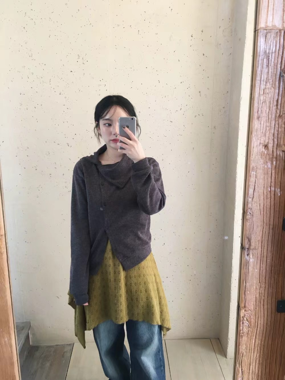 I I韓國直郵女士新品休閑25春夏真品職業人氣推薦熱賣針織衫ITSSONG針織衫