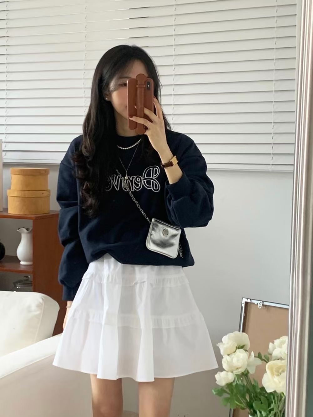 WEARME韓國代購女士新款休閑推薦職業人氣25春夏時尚衛衣刺繡WEARME衛衣圖色2