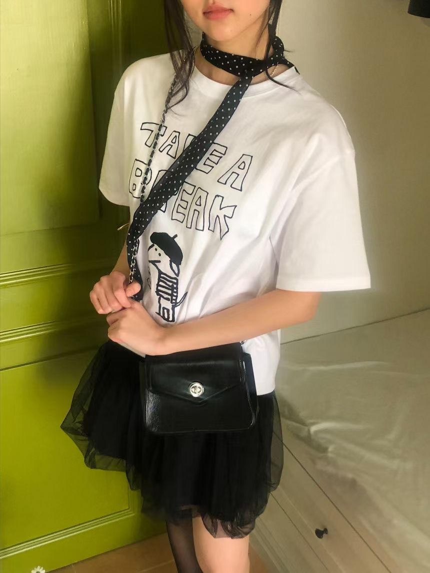 WEARME韓國直郵女士新款推薦熱賣真品25春夏時尚休閑人氣T恤WEARMET恤