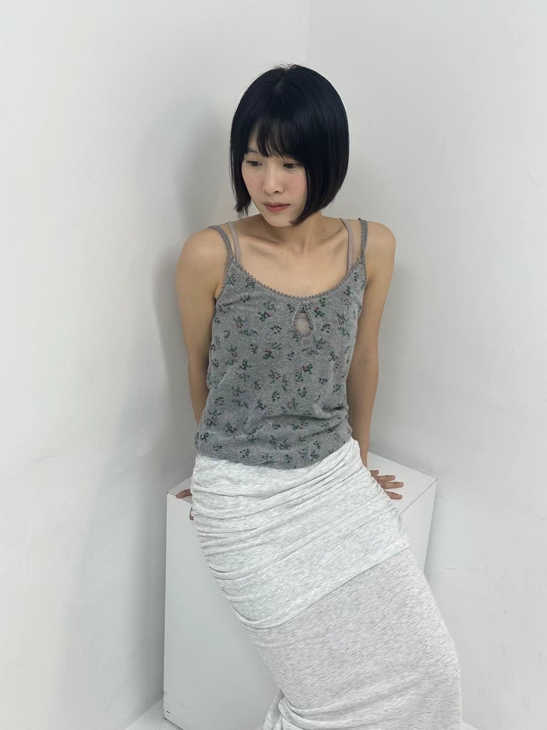 I I東大門直郵女裝新款熱賣休閑職業時尚推薦25春夏吊帶背心ITSSONG吊帶/背心