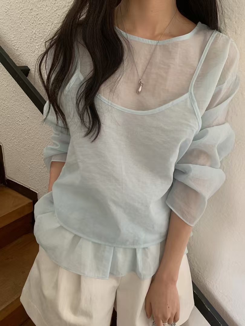 PROPER 프로퍼韓國代購女士新品休閑熱賣真品時尚套裝緊身PROPER 프로퍼套裝圖色2