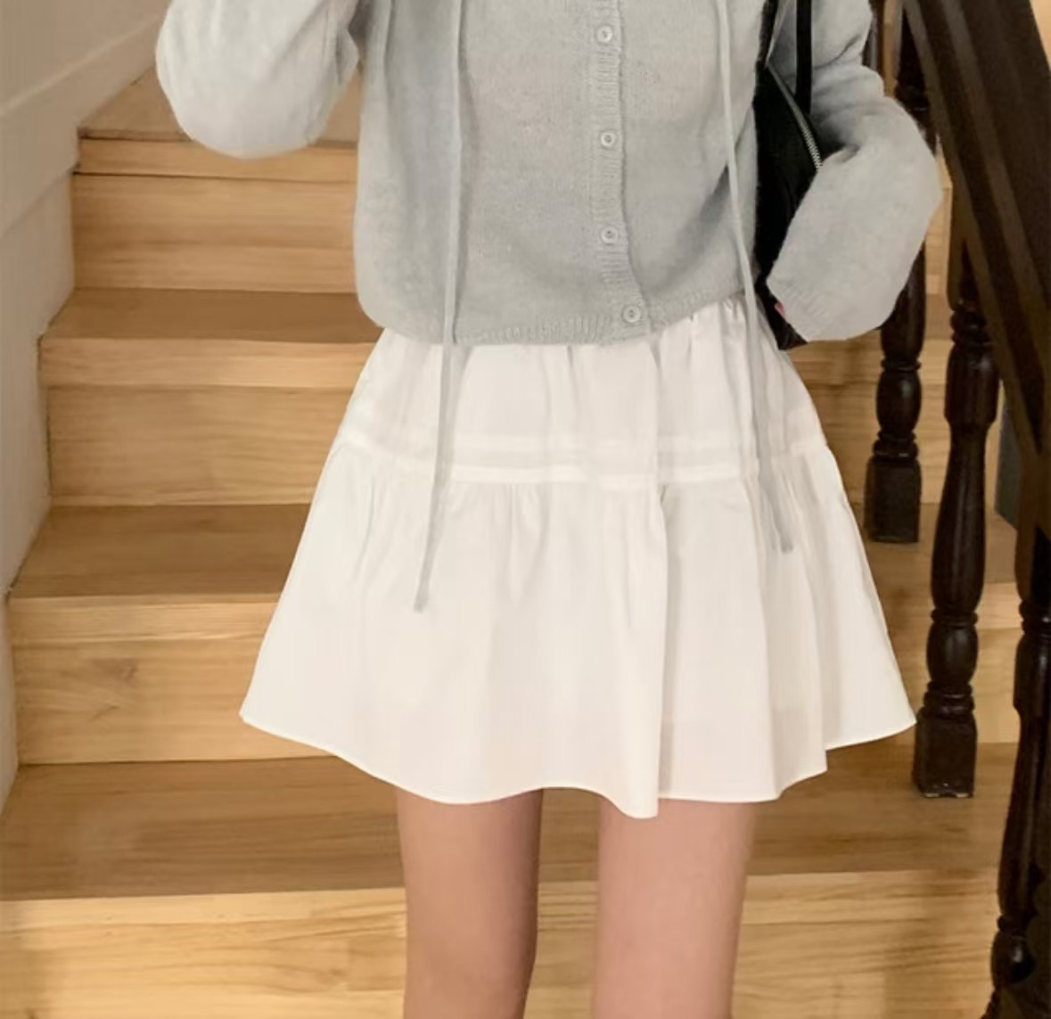PROPER 프로퍼東大門實拍女裝新品人氣推薦熱賣職業25春夏短裙PROPER 프로퍼短裙