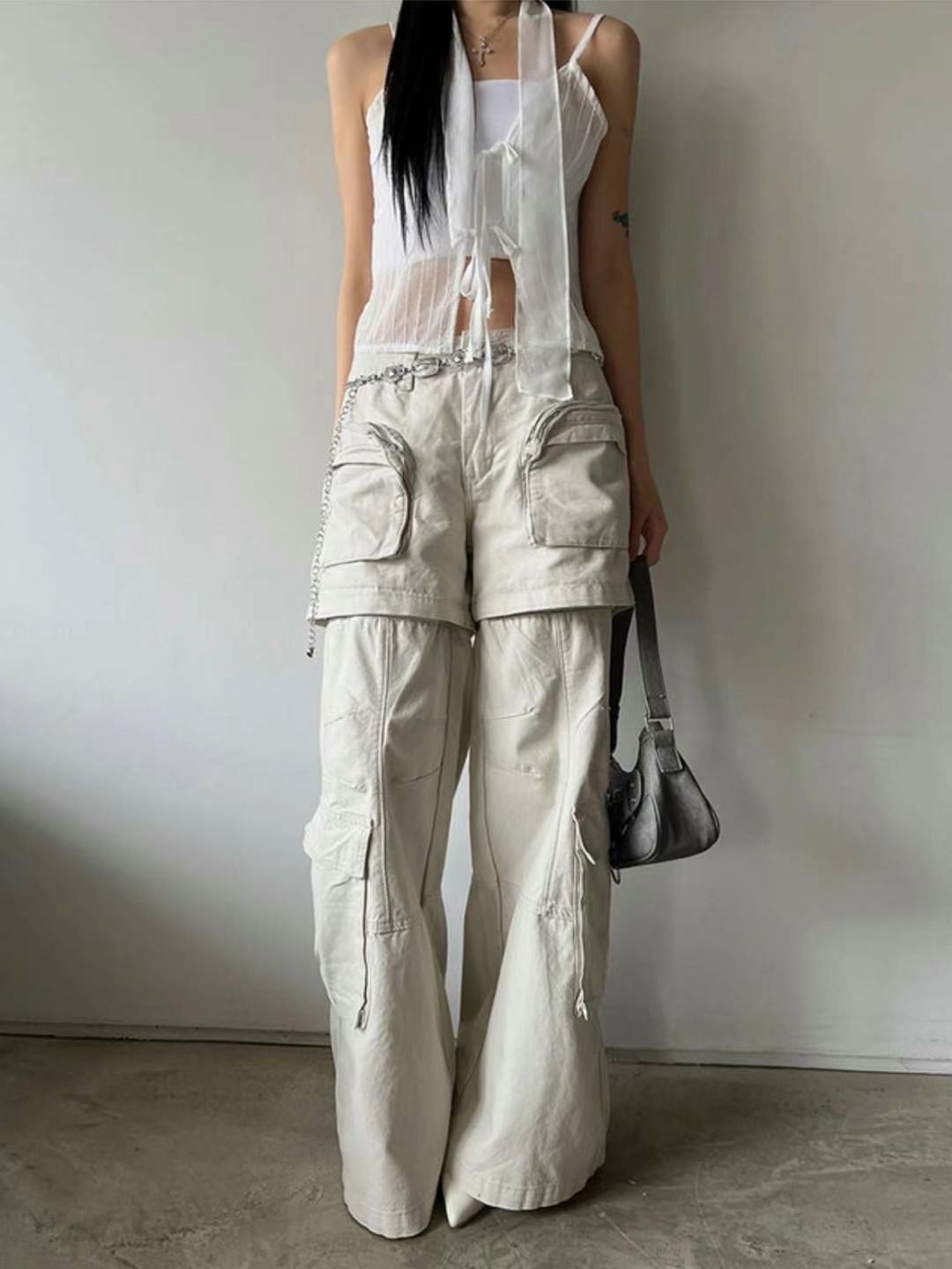 THENEEDS東大門實拍女士新品休閑人氣熱賣時尚套裝可拆卸口袋THENEEDS套裝