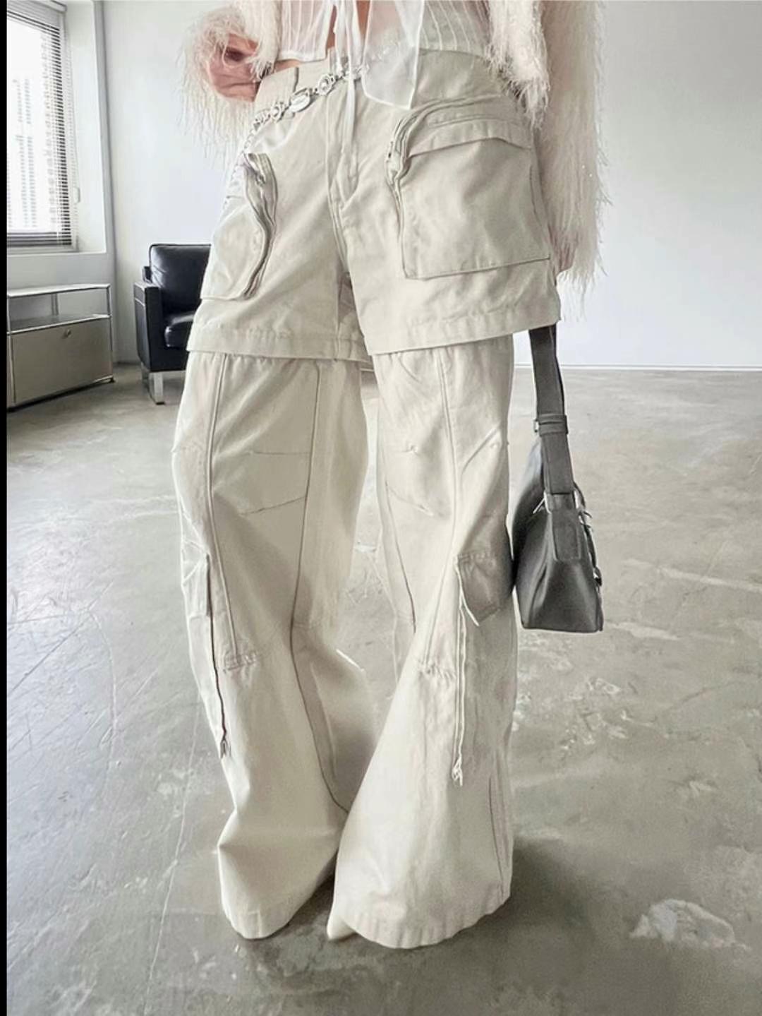 THENEEDS東大門實拍女士新品休閑人氣熱賣時尚套裝可拆卸口袋THENEEDS套裝