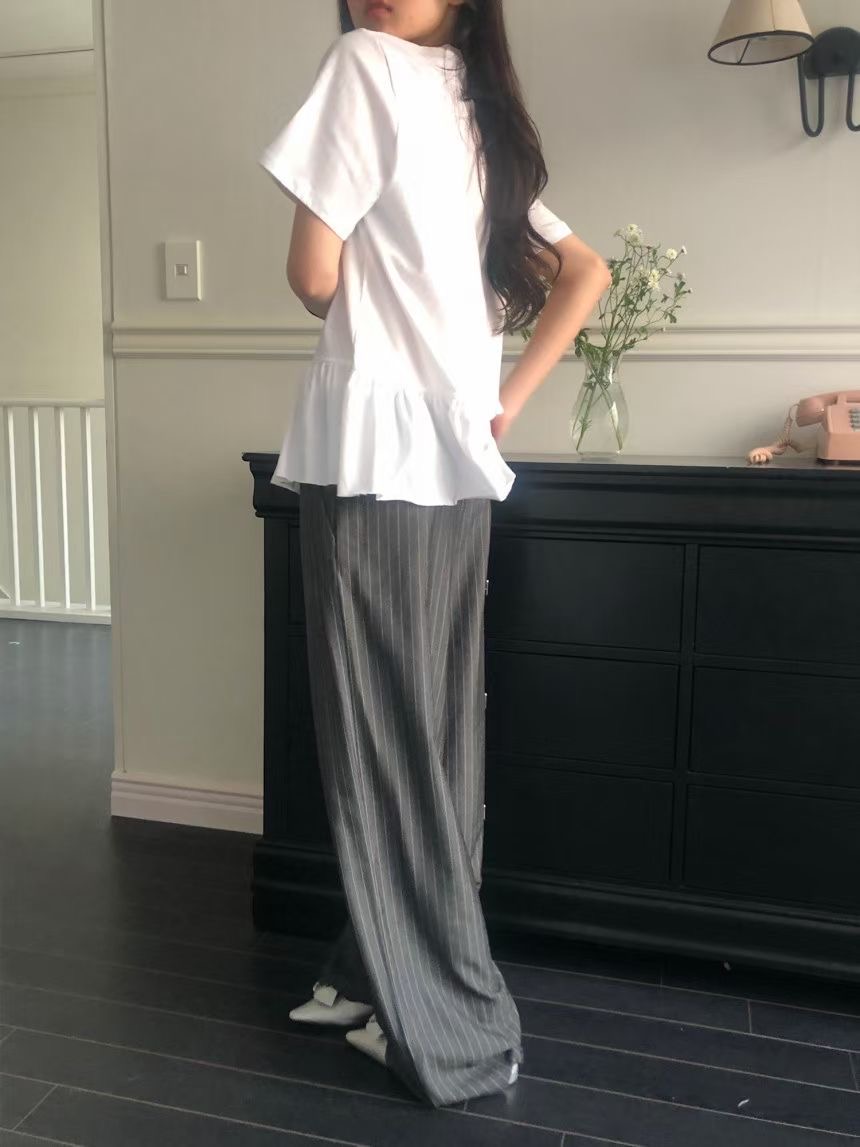 WEARME韓國代購女裝新款熱賣真品休閑25春夏推薦職業時尚T恤WEARMET恤