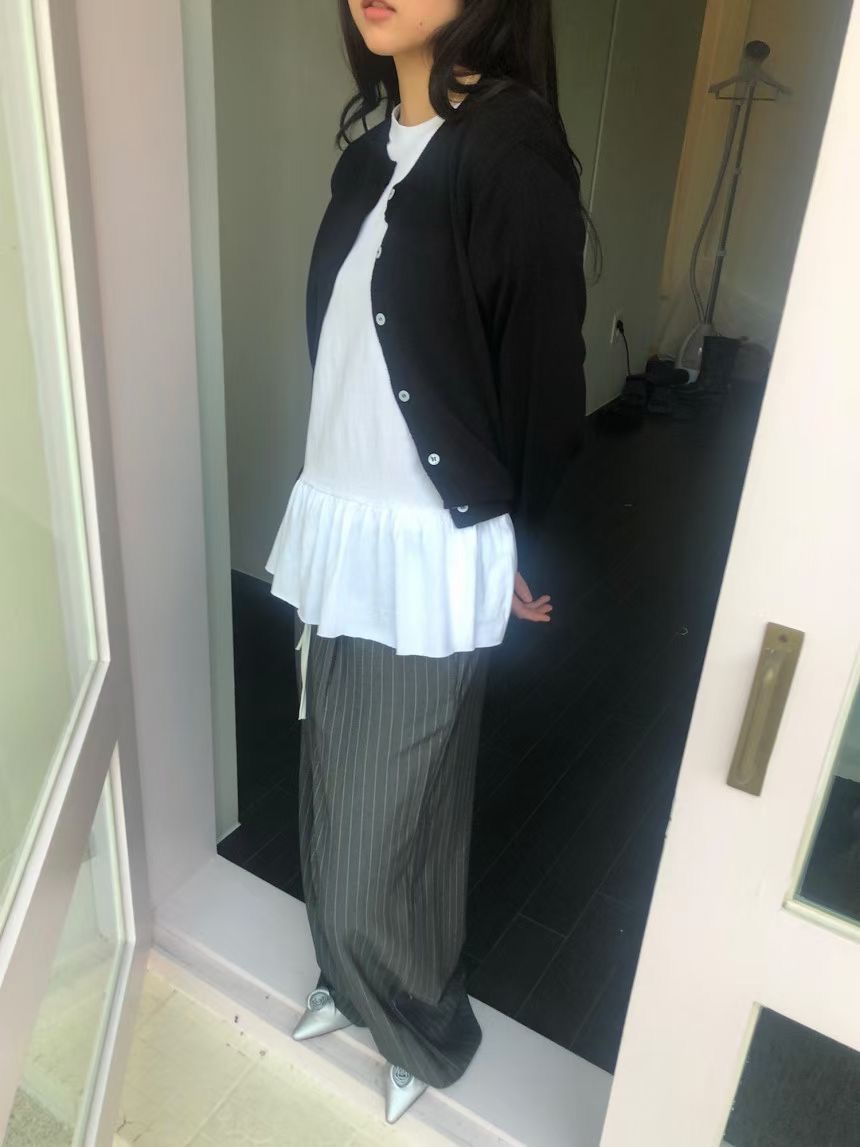 WEARME韓國代購女裝新款熱賣真品休閑25春夏推薦職業時尚T恤WEARMET恤