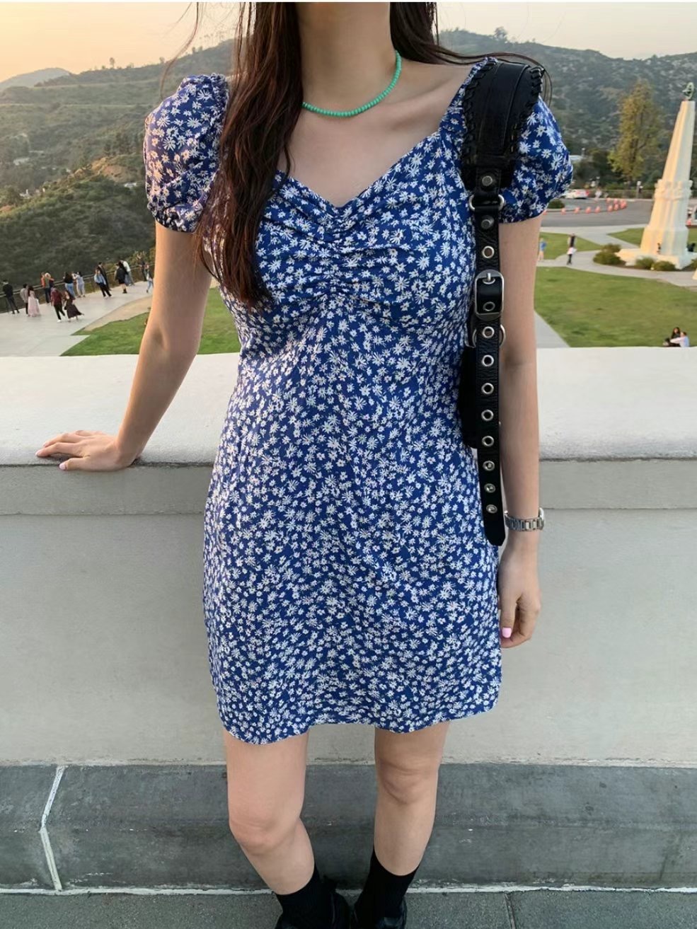 YOU ARE BEAUTIFUL東大門代購女裝新款真品25春夏推薦連衣裙YOU ARE BEAUTIFUL連衣裙
