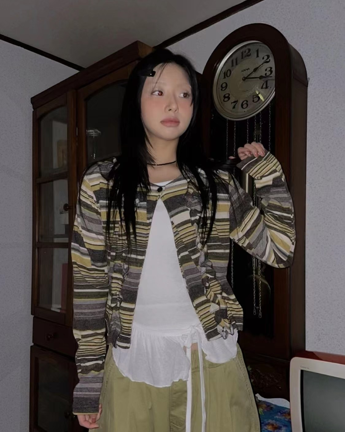 I I東大門直郵女士新品熱賣休閑人氣職業推薦時尚真品針織衫ITSSONG針織衫