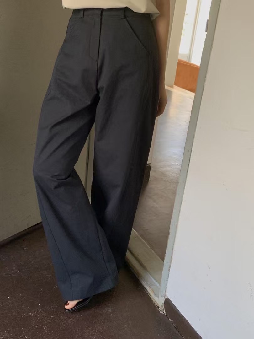 PROPER 프로퍼東大門直郵女士新款休閑職業休閑褲不含腰帶PROPER 프로퍼休閑褲圖色2